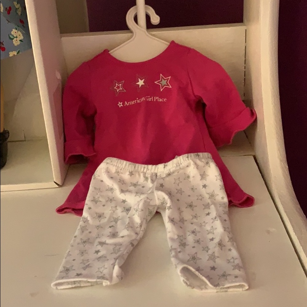 Retired Emily American Girl doll with pajamas - Picture 2 of 2
